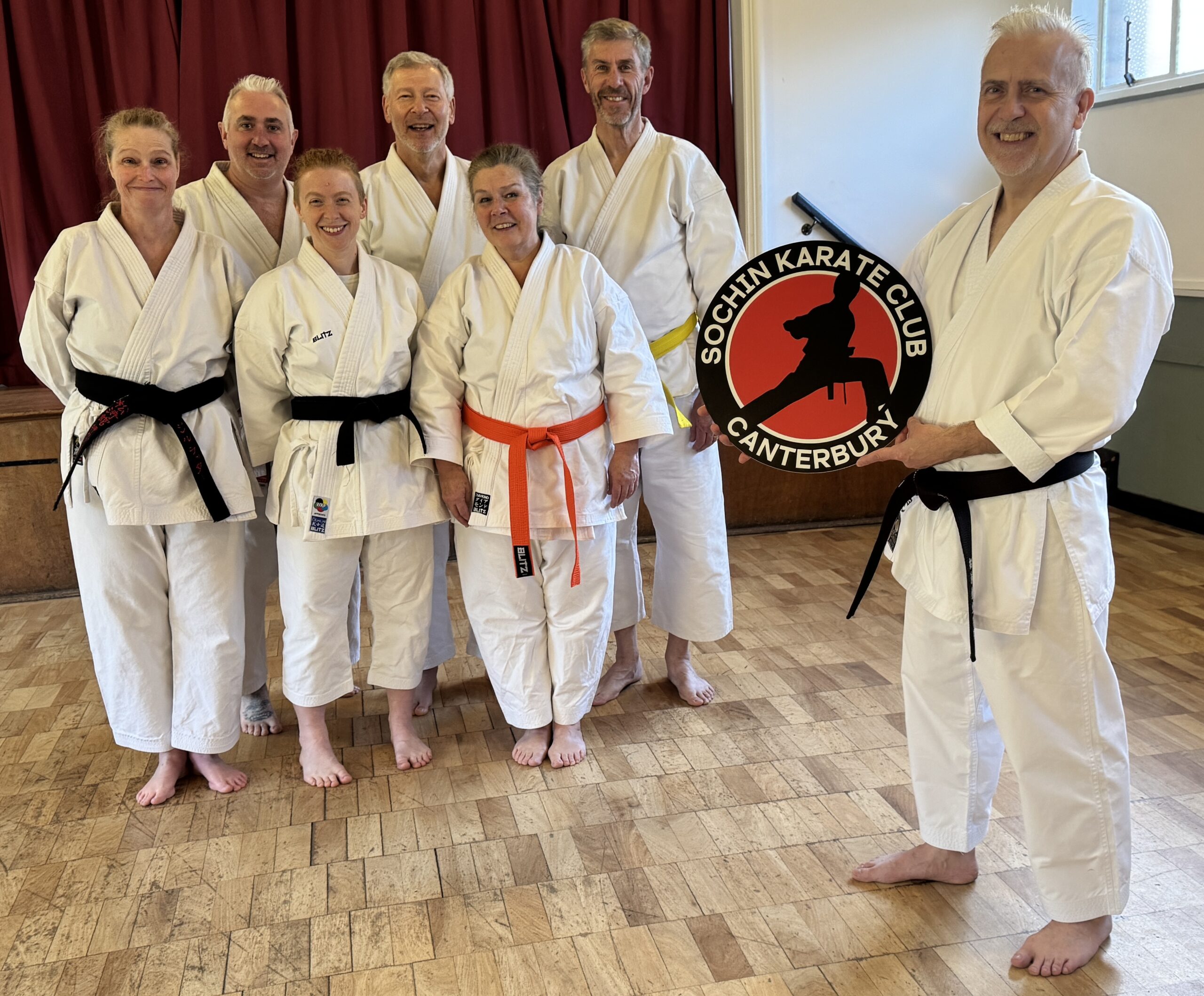 Sensei John Parnell visits Sochin Karate Club